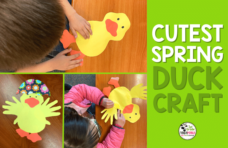 Crafts for kids - A paper duck