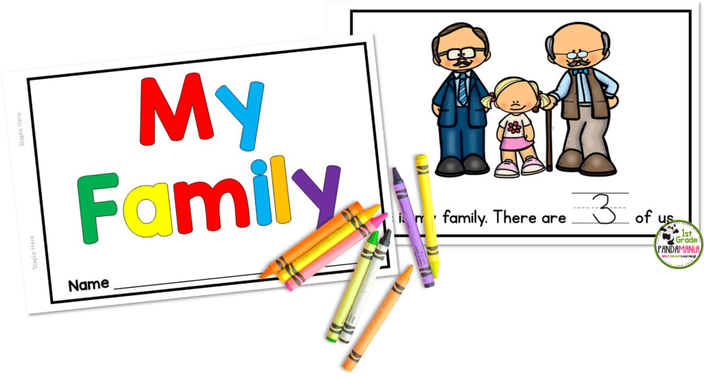 Grab this FREE My Family Booklet to supplement your unit on Culture and Family traditions.