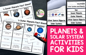 Easy Solar System Activities Packet For 1st, 2nd, And 3rd Grades! | 1st ...