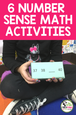 6 Fun Number Sense Activities To Use NOW! | 1st Grade Pandamania