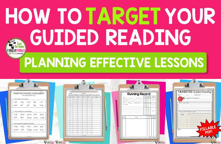 How to Plan Targeted Reading Groups Now! 1