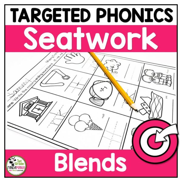 These Science of Reading aligned Targeted Phonics beginning and ending consonant cluster (blends) seatwork activities will keep your students practicing their decoding of more challenging words all year long. Differentiate morning work, in an interactive notebook, as a Must Do or in a center during guided reading time.