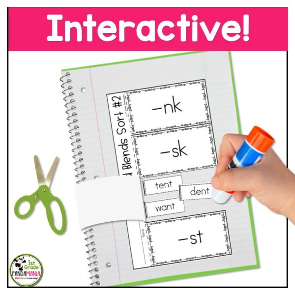 These Science of Reading aligned Targeted Phonics beginning and ending consonant cluster (blends) seatwork activities will keep your students practicing their decoding of more challenging words all year long. Differentiate morning work, in an interactive notebook, as a Must Do or in a center during guided reading time.
