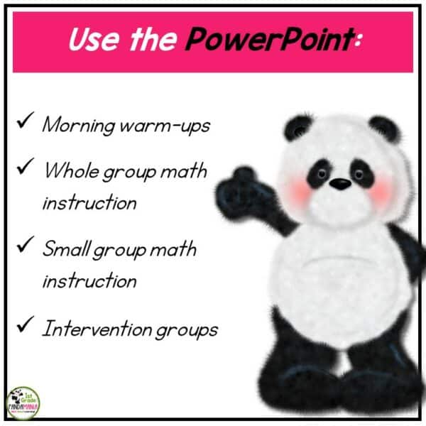 Subitizing Number Sense Activities Engaging PowerPoints Numbers 0-20 2