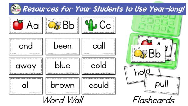 This HMH Into Reading BIG BUNDLE has everything you need to supplement your 1st grade spelling, vocabulary, and sight word instruction for the year.