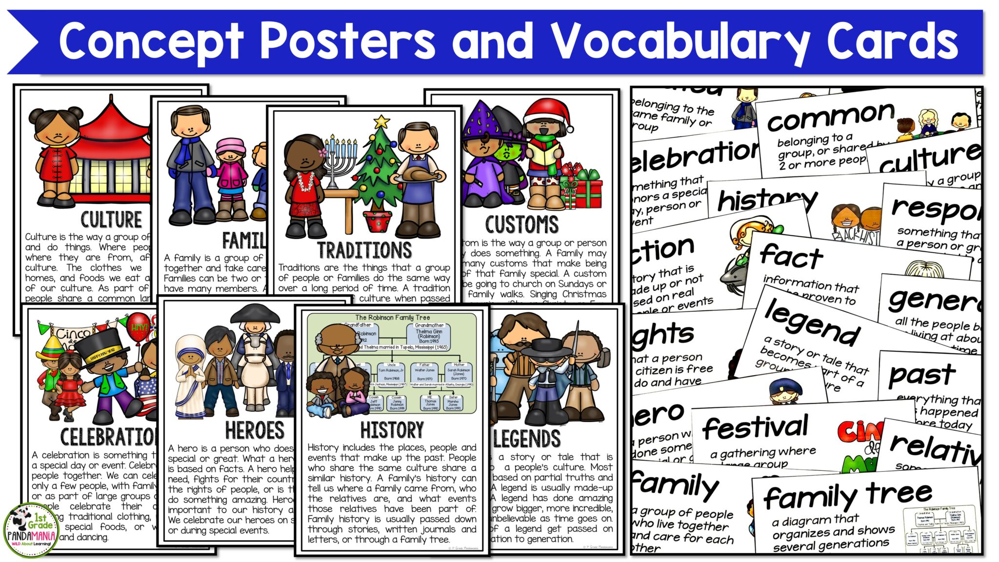 Teaching About Cultures And Family Traditions + FREEBIE! | 1st Grade ...