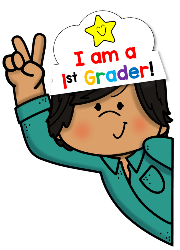 a cartoon of a boy with a sign