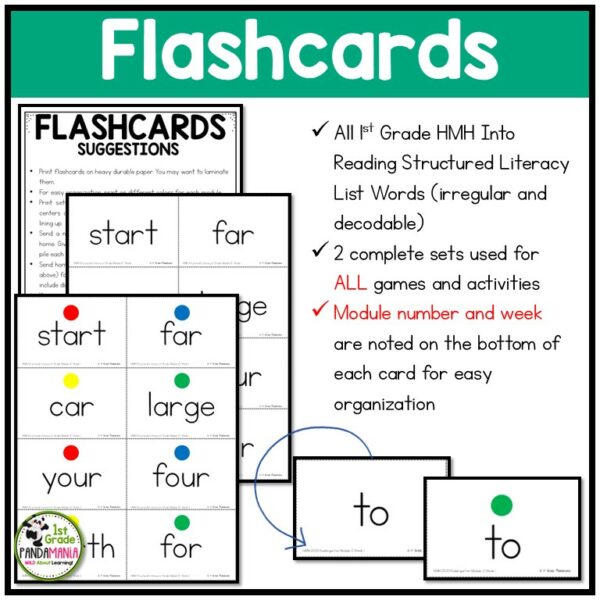 a close up of a flashcards