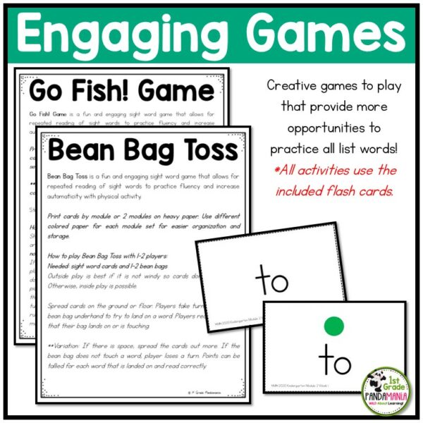 a group of games with words