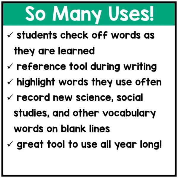 1st Grade Spelling and Writing Dictionary aligned with HMH Into Reading Structured Literacy - Image 4